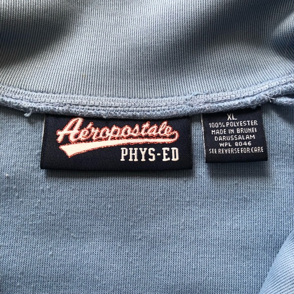 XL Light blue Aero full zip track jacket - Picture 3 of 5